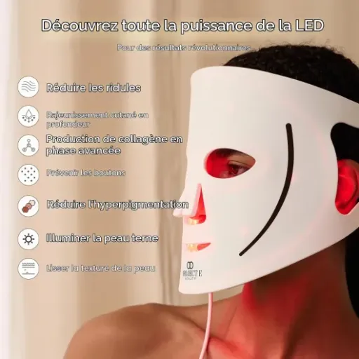 Test LumaLux Face Project E Beauty : un gros masque LED qui fait le job, mais pas sans défauts
