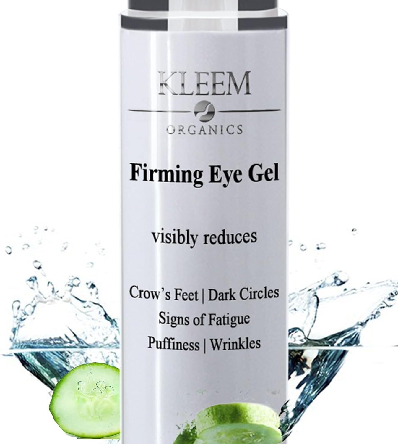 Gel Bio Contour des Yeux Anti-Âge – Réduit Rides, Cernes, Poches et Pattes d'Oie – Enrichie en Peptides, Niacinamide et Acide Hyaluronique – Hydratant Naturel 15 ml 15 ml (Lot de 1)
