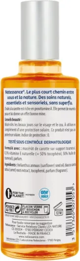 Huile de Carotte Effet Bonne Mine 100 ml 50 ml (Lot de 1)