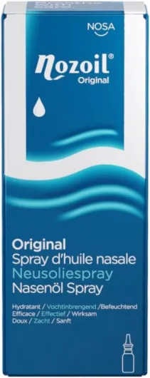 Nozoil Original - Spray d'huile nasale- Rhumes - Naturelle - Huile de sésame