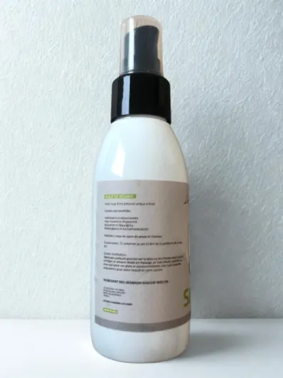 Huile de sésame pure et naturelle – pressée à froid – visage, corps, cheveux & massage – riche en vitamine e et antioxydants – usage cosmétique