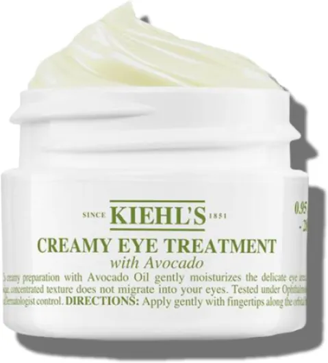 Kiehl's, Duo Crème Contour des Yeux à l’Avocat 14ml + Mini Ultra Facial Cream, Hydrate & Revitalise le Contour des Yeux, Anti-Rides, avec Huile d’Avocat Nourrissante & Vitamines B + E 28 ml