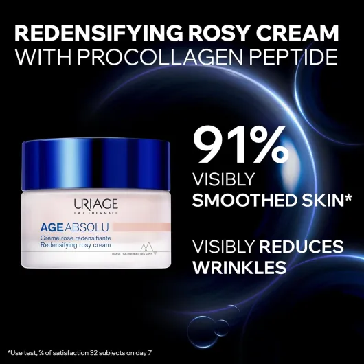 Age Absolu Crème Anti-Rides - Rétinol, Acide Hyaluronique, Vitamine C & E - Booster Procollagène x6 - Rides, Relâchement - Volume & Hydratation - Velouté Eclat - Brevet Anti-âge Exclusif 50ml