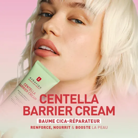 Erborian - Centella Barrier Cream - Baume Cica-Réparateur Anti-Rougeurs Visage & Corps - Répare et nourrit la peau - Cosmétique Coréen - 50ml