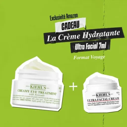 Test Kiehl's Duo Contour des Yeux à l’Avocat + Mini Ultra Facial : hydratation au top, prix qui pique un peu