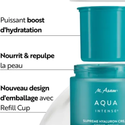 Test M. Asam AQUA INTENSE Supreme Hyaluron Cream : une grosse dose d’hydratation sans chichi, mais pas donnée
