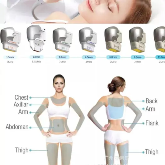 Appareil Multifonction Hifu 7d Pour Soins De La Peau, Appareil De Beauté Hifu Anti-Rides, Lifting Du Visage, Raffermissement De La Peau, Rajeunissement De La Peau (1,5/2,0/3,0/4,5, 6,0, 9,0, 13 Mm)