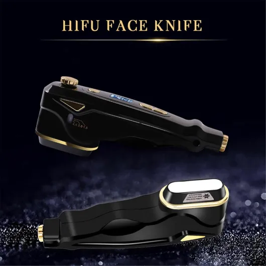 Mini HIFU Lifting du Visage Machine 3 en 1 Appareils de Beauté Professionnels Levage de Visage Anti-âge Machine de Beauté pour usage Domestique Rajeunissement de la Peau, Raffermissement de la Peau
