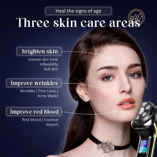 Mini Machine de Beauté de Levage de Visage de HIFU Appareil de Beauté à Ultrasons RF 4 en 1 Raffermissement de la Peau Suppression des Rides Soins Anti-âge EMS Instrument de Beauté
