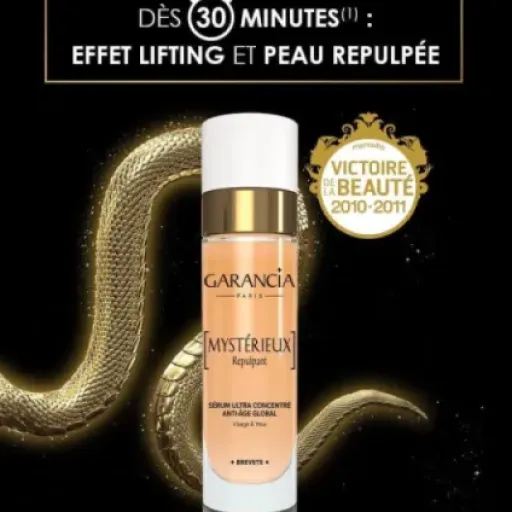 Test Garancia Mystérieux Repulpant : le sérum anti-âge qui fait le job (mais pas de miracle)