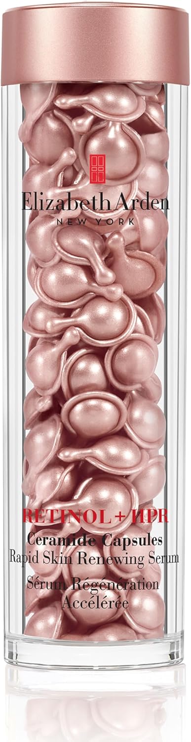 Elizabeth Arden RETINOL + HPR Ceramide Capsules Sérum Régénération Accélérée, Soin anti-âge 90 capsules