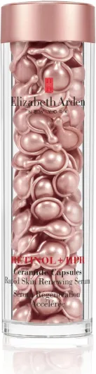 Elizabeth Arden RETINOL + HPR Ceramide Capsules Sérum Régénération Accélérée, Soin anti-âge 90 capsules