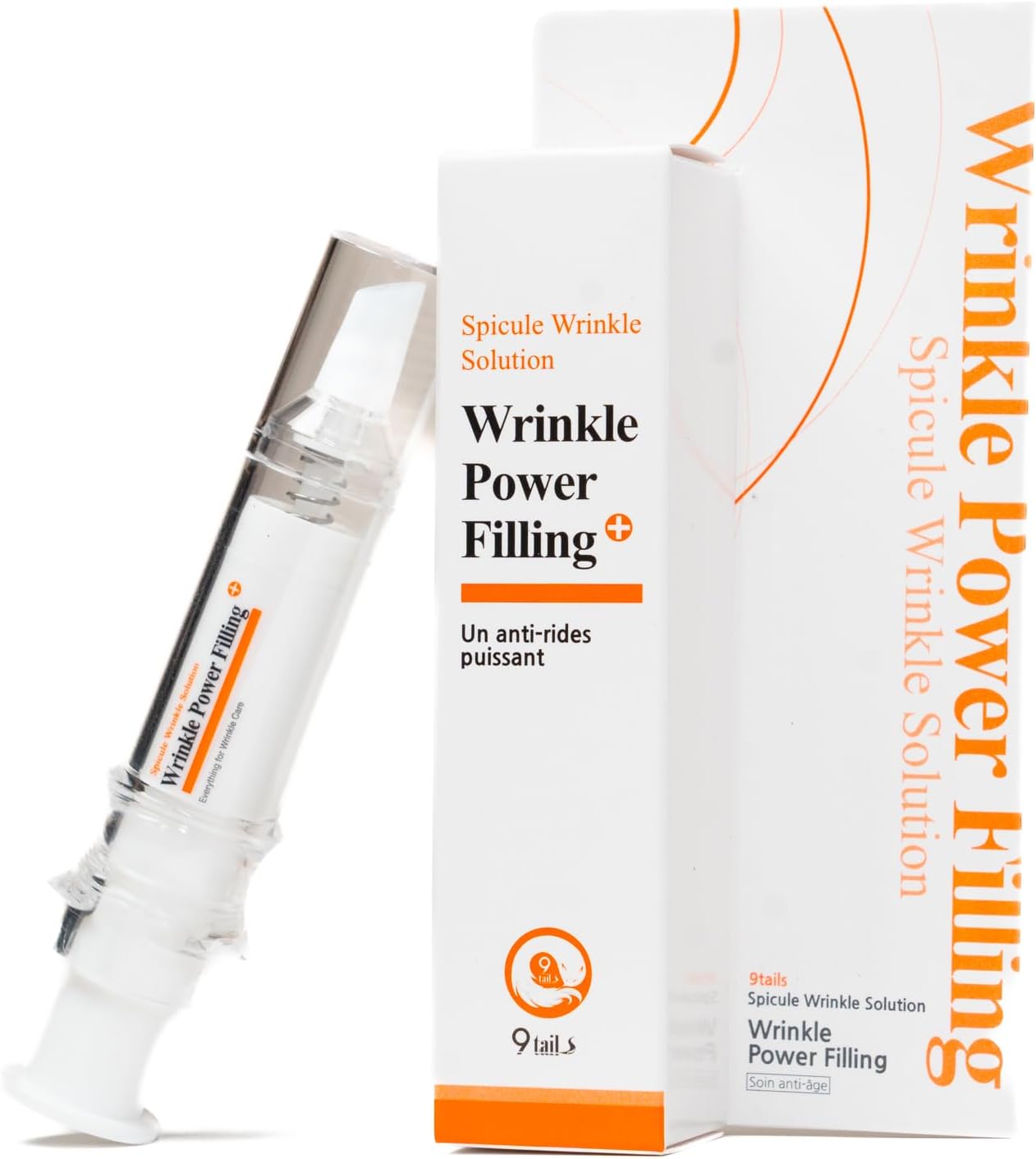 Wrinkle Power - Sérum Anti-Âge & Anti Rides - Soin pour le Visage Double Efficacité - Biotide, Acides Aminés & Aloé Vera - Skincare Inspiré de la Mésothérapie - Efficacité Instantanée