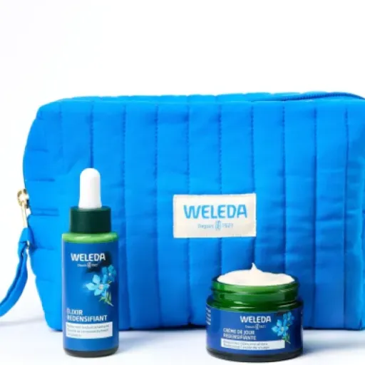 Test Weleda Trousse Visage Gentiane Bleue 50+ : routine anti-âge propre, efficace, mais pas pour toutes les peaux