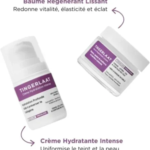 Test Duo Peau Lissée & Éclatante 24H Tingerlaat : une routine simple pour peau sensible, sans blabla marketing