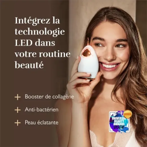 Test Silk'n Bright Lux : la brosse visage silicone qui veut tout faire (nettoyage + LED + froid)