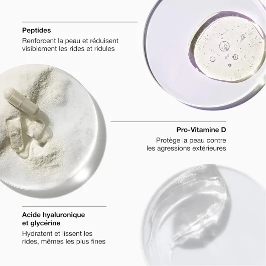 Clinique Smart Clinical Repair Crème Correctrice Anti-Rides SPF 30 aux Peptides, Acide Hyaluronique + Provitamine D - Protège et répare la Peau, 50 ml 50 ml (Lot de 1)