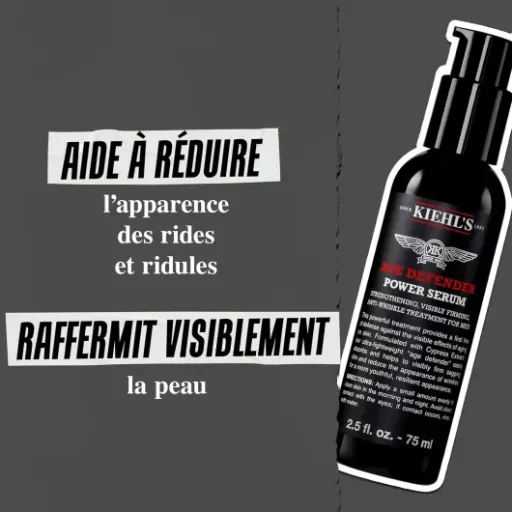 Test Kiehl's Age Defender Power Serum : le sérum homme qui fait le job sans prise de tête