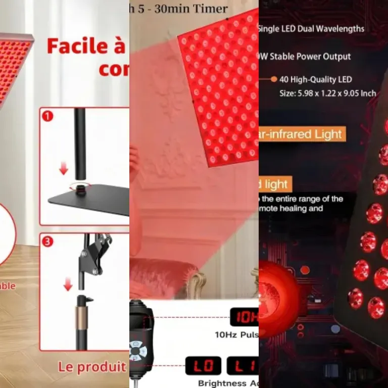 Quel panneaux LED thérapie rouge choisir ? Top 7 (2026)