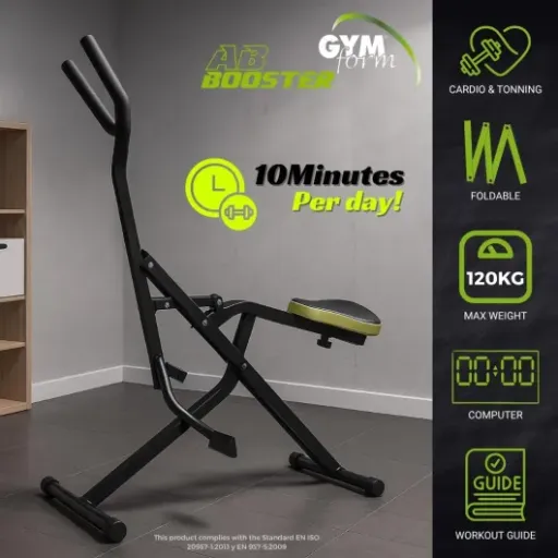 Test Gymform AB Booster Plus : l’appareil abdos/cardio qui fait bosser tout le corps sans prendre toute la place