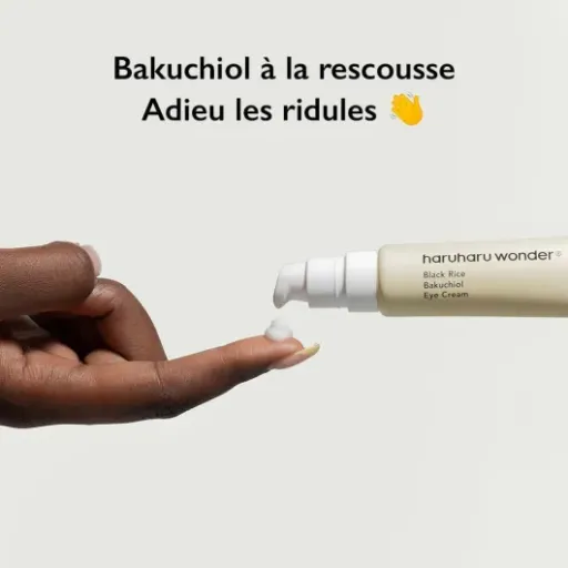 Test HARUHARU Wonder Black Rice Bakuchiol : un contour des yeux simple, efficace et sans prise de tête